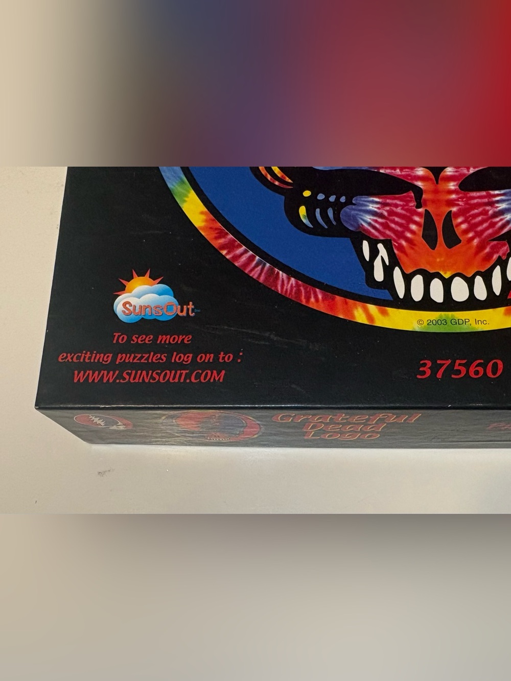 Rare Disc. 2003 Grateful Dead "Steal Your Face" Logo 500 Piece Puzzle, Complete - Picture 9 of 14